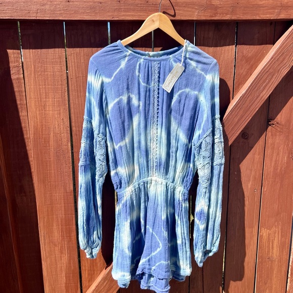 🐬Jens pirate booty tie dye Isabel romper🐬New 🐬Size M - Picture 6 of 8